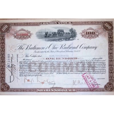 The Baltimore & Ohio Railroad Company