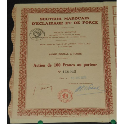 Secteur Marocain d'Eclairage et de Force