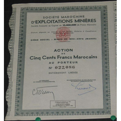 Sté Marocaine d'Exploitations Minières