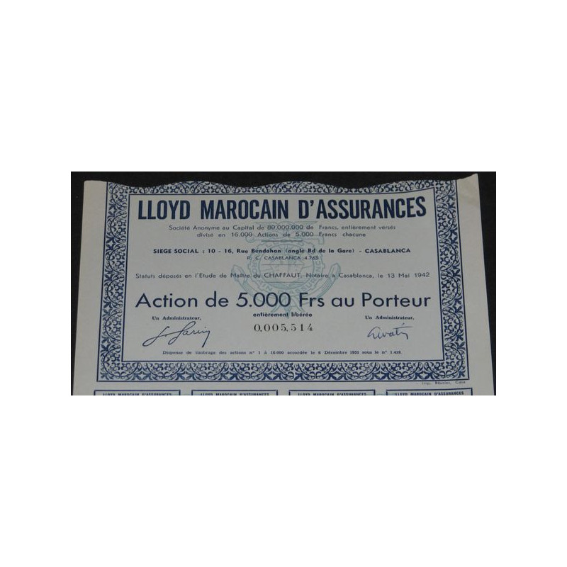 Lloyd Marocain d'Assurances