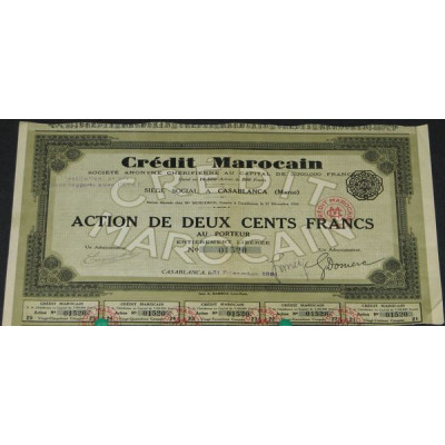 Crédit Marocain (Act 200)
