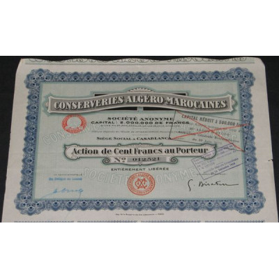 Conserveries Algéro-Marocaines