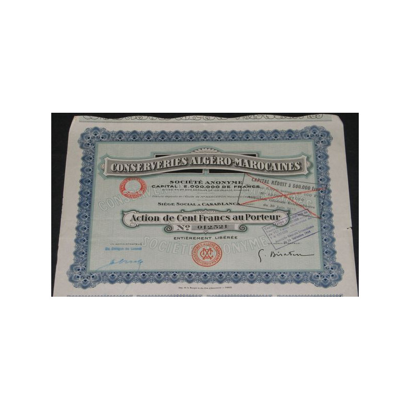 Conserveries Algéro-Marocaines