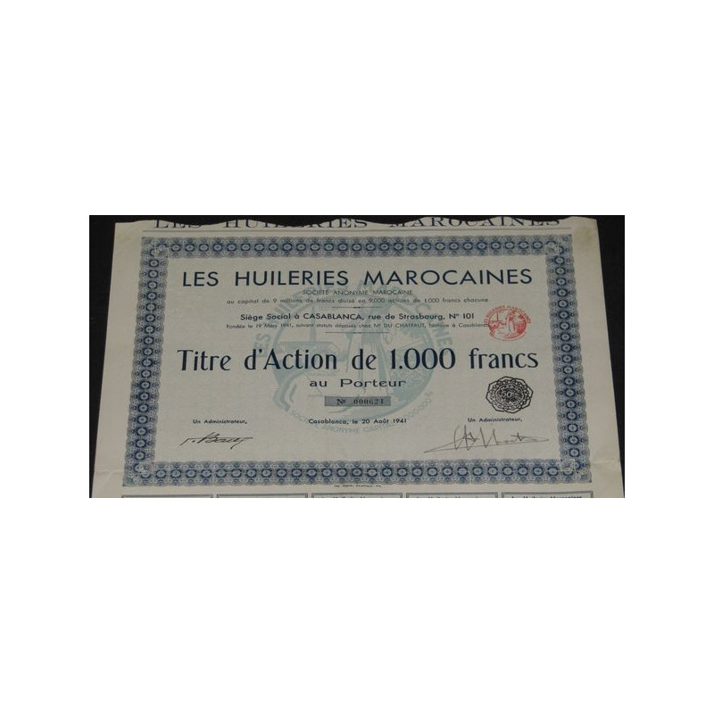 Les Huileries Marocaines