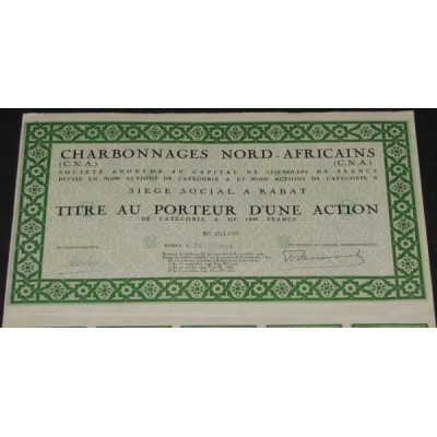 Charbonnages Nord-Africains (C.N.A.)