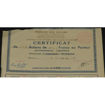 Conserveries Basco Marocaines