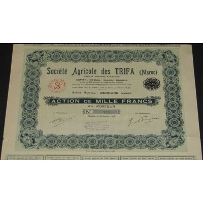 Sté Agricole des Trifa