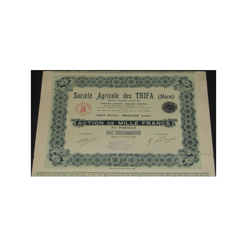 Sté Agricole des Trifa