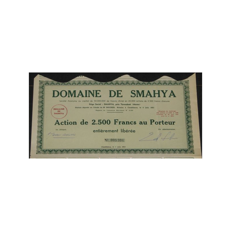 Domaine de Smahya