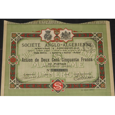 Sté Anglo-Algérienne Maritime et Commerciale