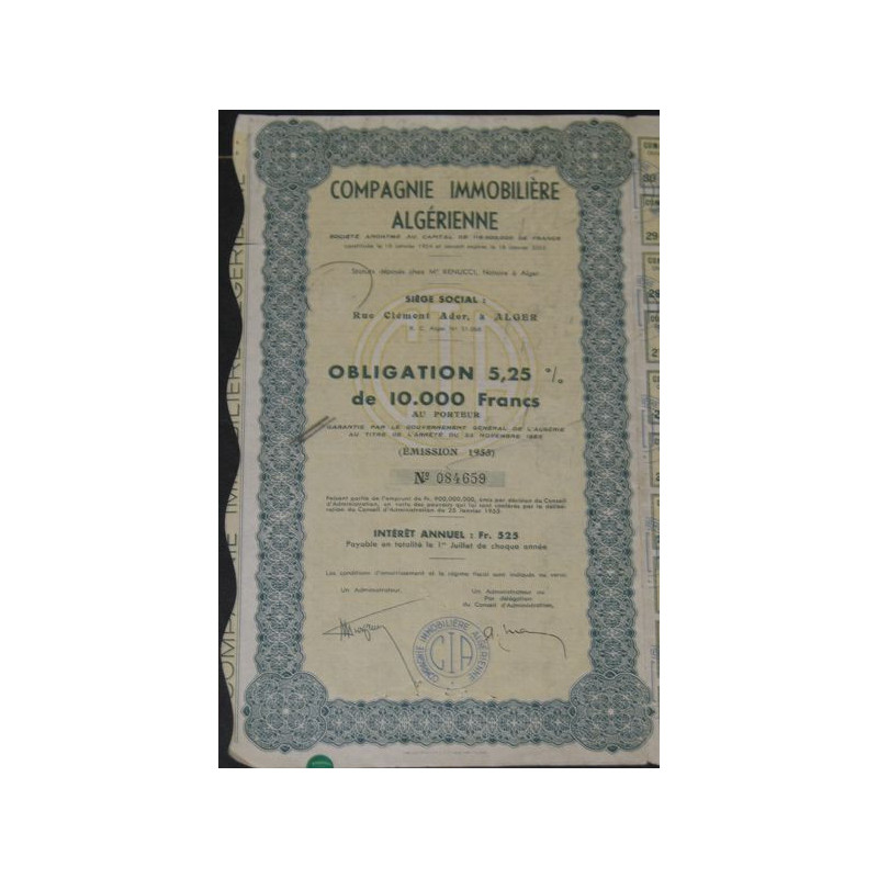 Cie Immobilière Algérienne