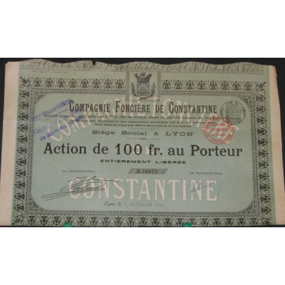 Cie Foncière de Constantine