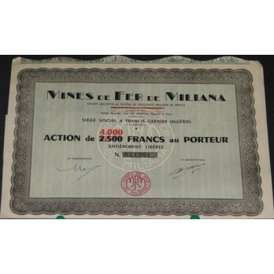 Mines de Fer de Miliana