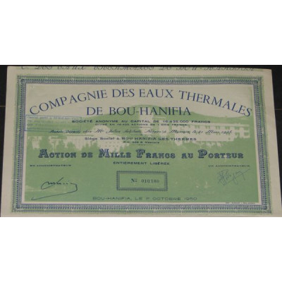 Cie des Eaux Thermales de Bou-Hanifia