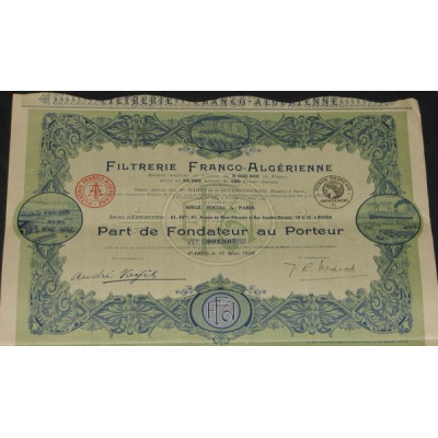 Filtrerie Franco-Algérienne (PF)