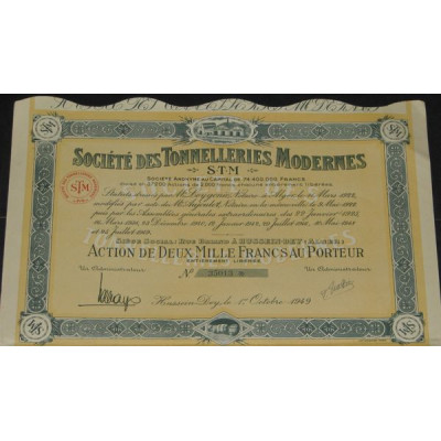 Sté des Tonnelleries Modernes S.T.M.