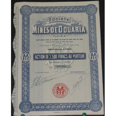 Sté des Mines de Douaria