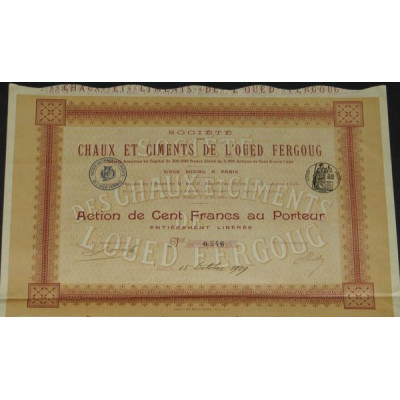 Sté des Chaux et Ciments de l'Oued Fergoug