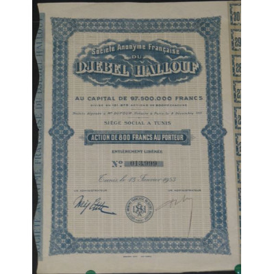 S.A. Française du Djebel Hallouf