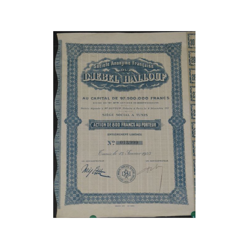 S.A. Française du Djebel Hallouf
