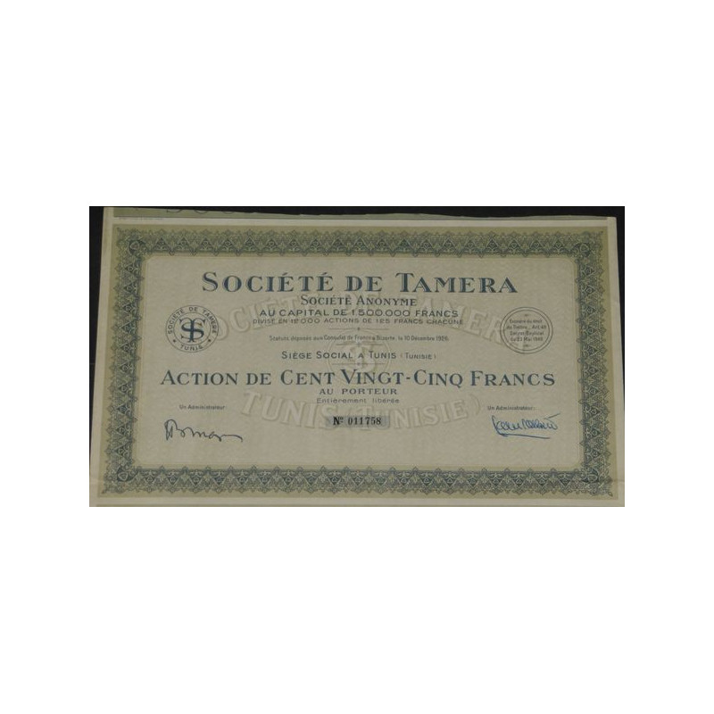 Sté de Tamera (verte)