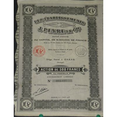 Les Ets J. Peyre et Cie