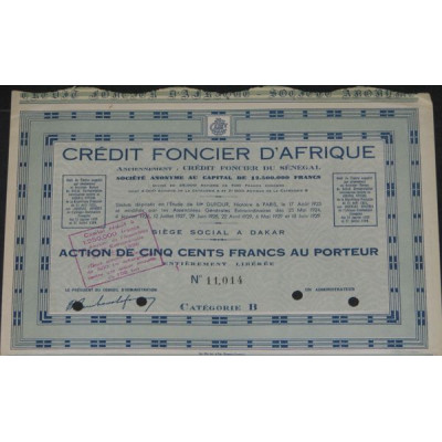 Crédit Foncier d'Afrique (Ac)