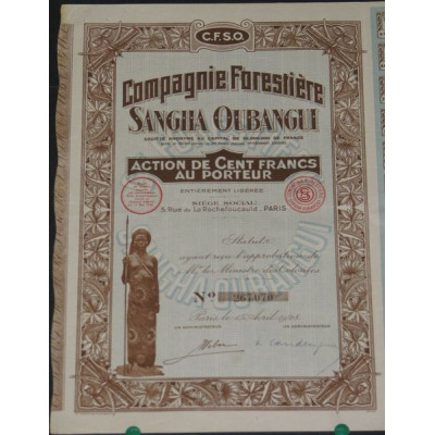 Cie Forestière Sangha-Oubangui (verte 2)