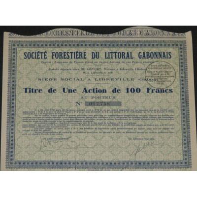 Sté Forestière du Littoral Gabonnais