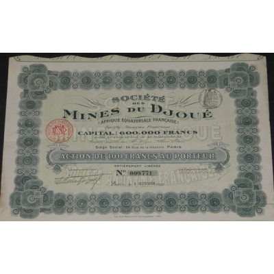 Sté des Mines du Djoué