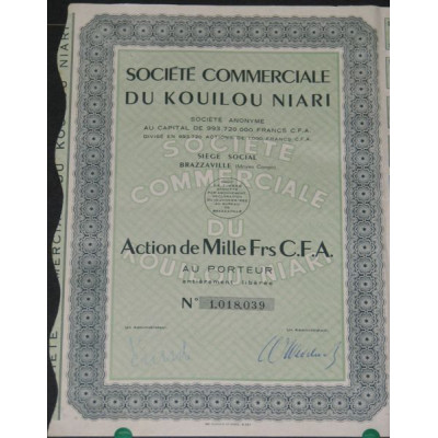 Sté Commerciale du Kouilou Niari