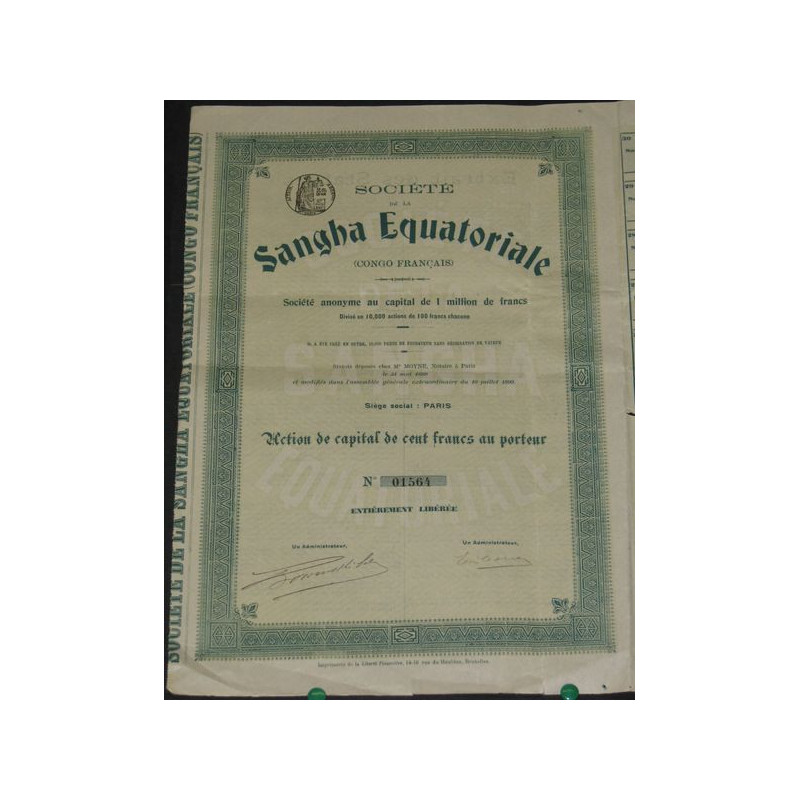 Sté de la Sangha Equatoriale