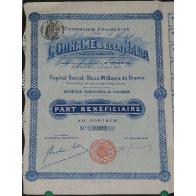 Cie Française de l'Ouhamé & de la Nana