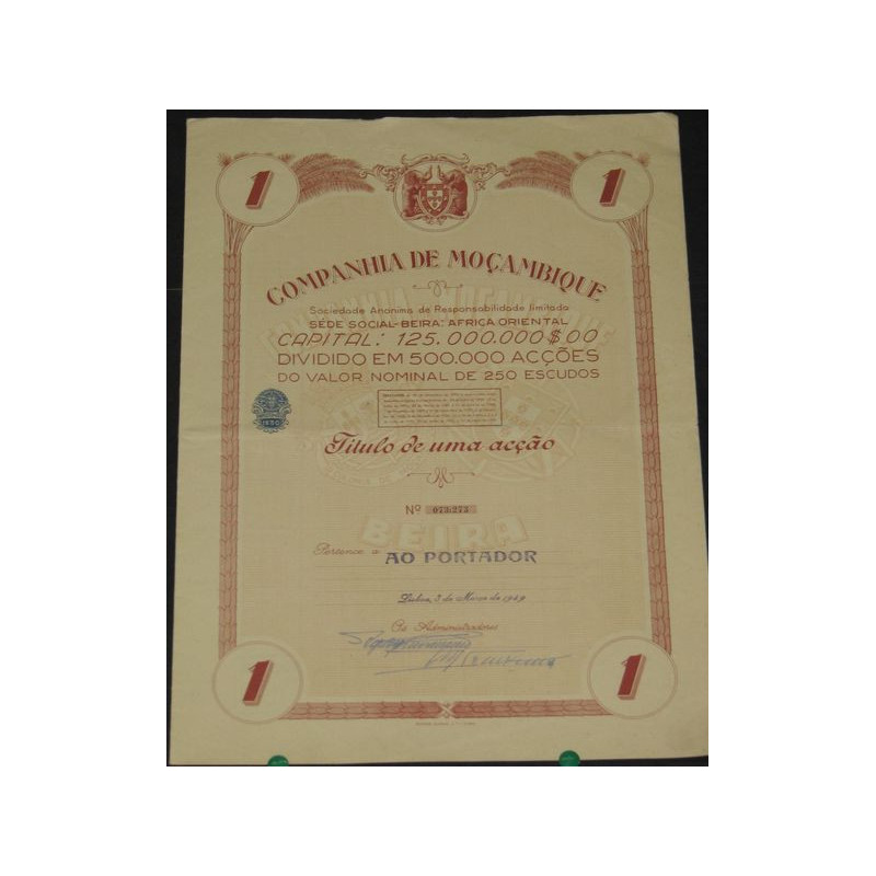 Companhia de Moçambique (1 Act 250 Esc)