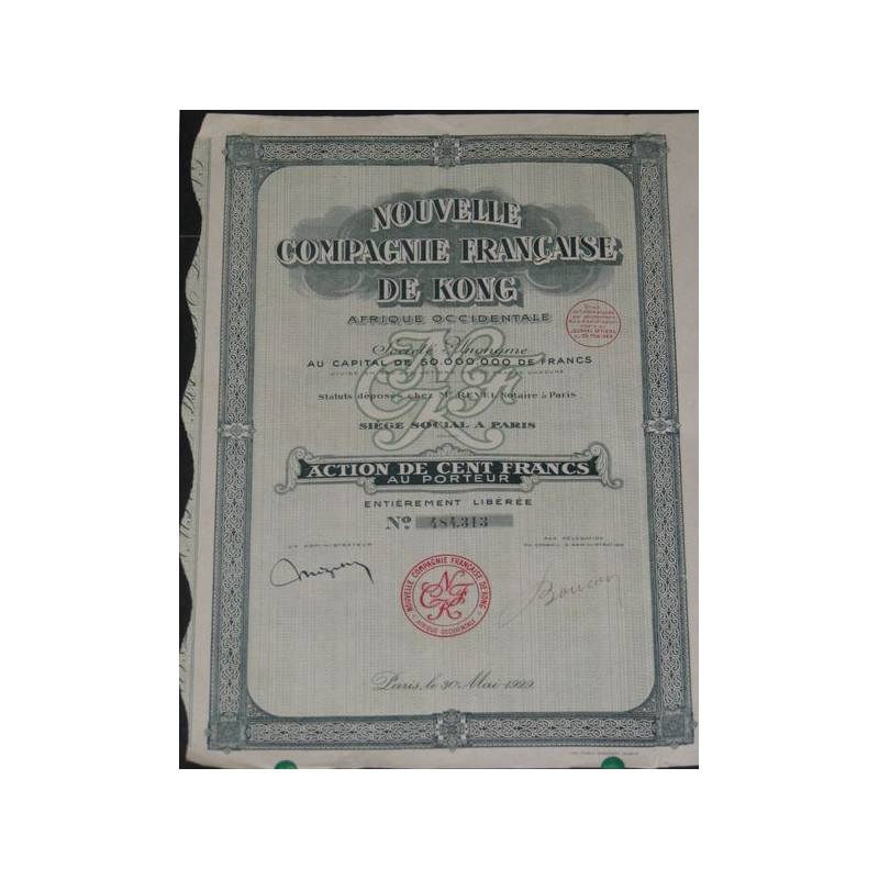 Nouvelle Cie Française de Kong