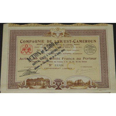 Cie de l'Ouest Cameroun (Act 500 F)