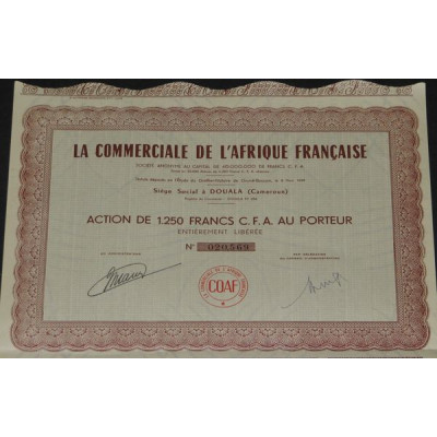 La Commerciale de l'Afrique Française
