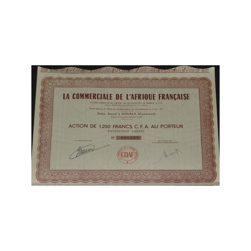 La Commerciale de l'Afrique Française