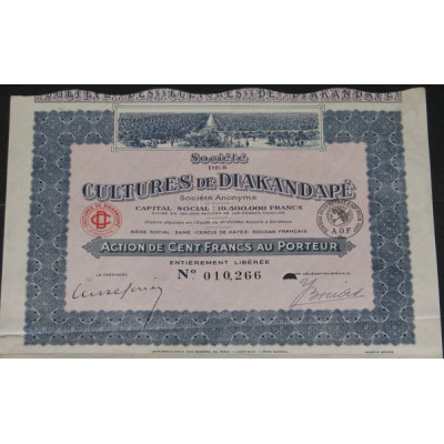 Sté des Cultures de Diakandapé