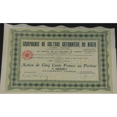 Cie de Culture Cotonnière du Niger