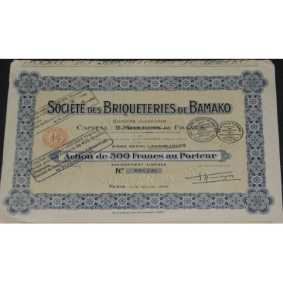 Sté des Briqueteries de Bamako