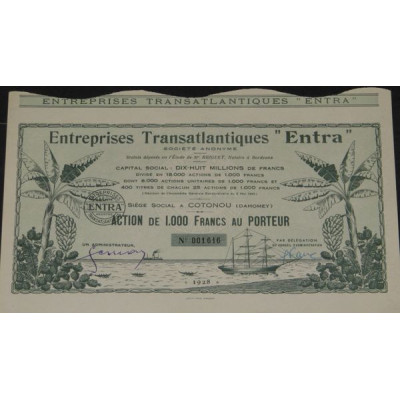Entreprises Transatlantiques "Entra"