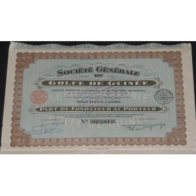 Sté Générale du Golfe de Guinée