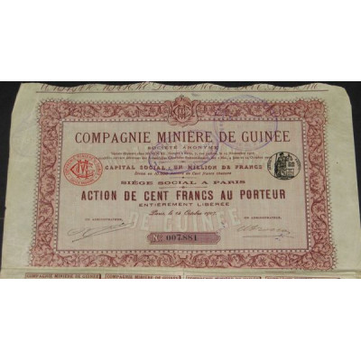 Cie Minière de Guinée (Ac)