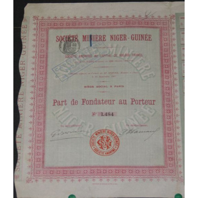 Sté Minière Niger-Guinée