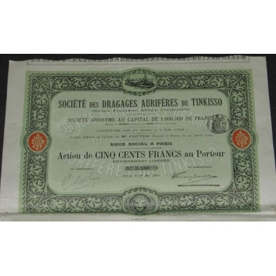 Sté des Dragages Aurifères du Tinkisso