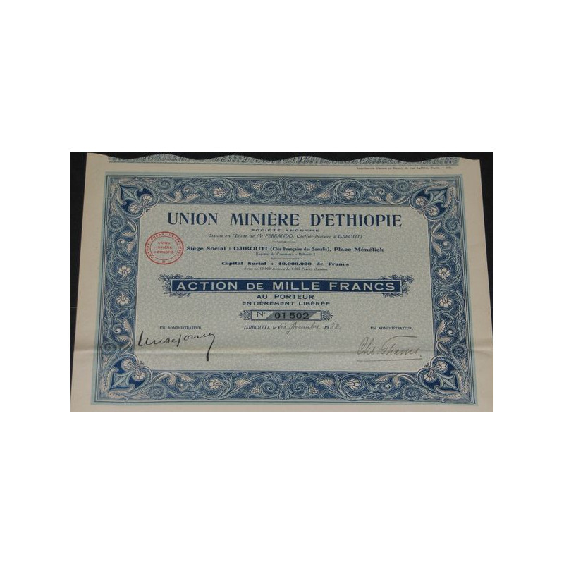 Union Minière d'Ethiopie