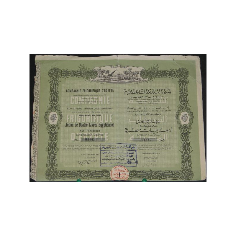 Cie Frigorifique d'Egypte