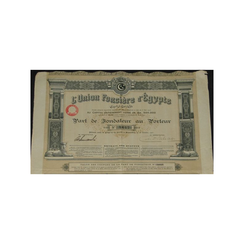 L'Union Foncière d'Egypte
