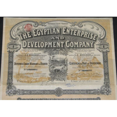 The Egyptian Enterprise and Development Cy (Certif PD)